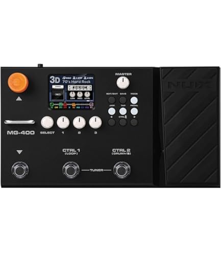 Amazon | NUX MG-101 マルチエフェクトペダル 46種類のエフェクト、25
